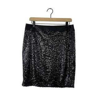 Taylor swift the eras tour black sparkly mini skirt 10P